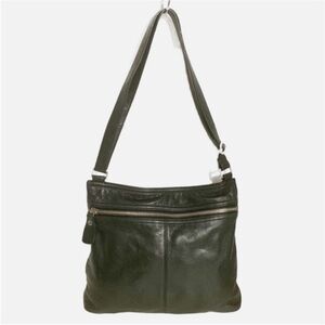 Margot Leather Adjustable Crossbody Shoulder Bag Fully Lined Zip Closure Black 🖤